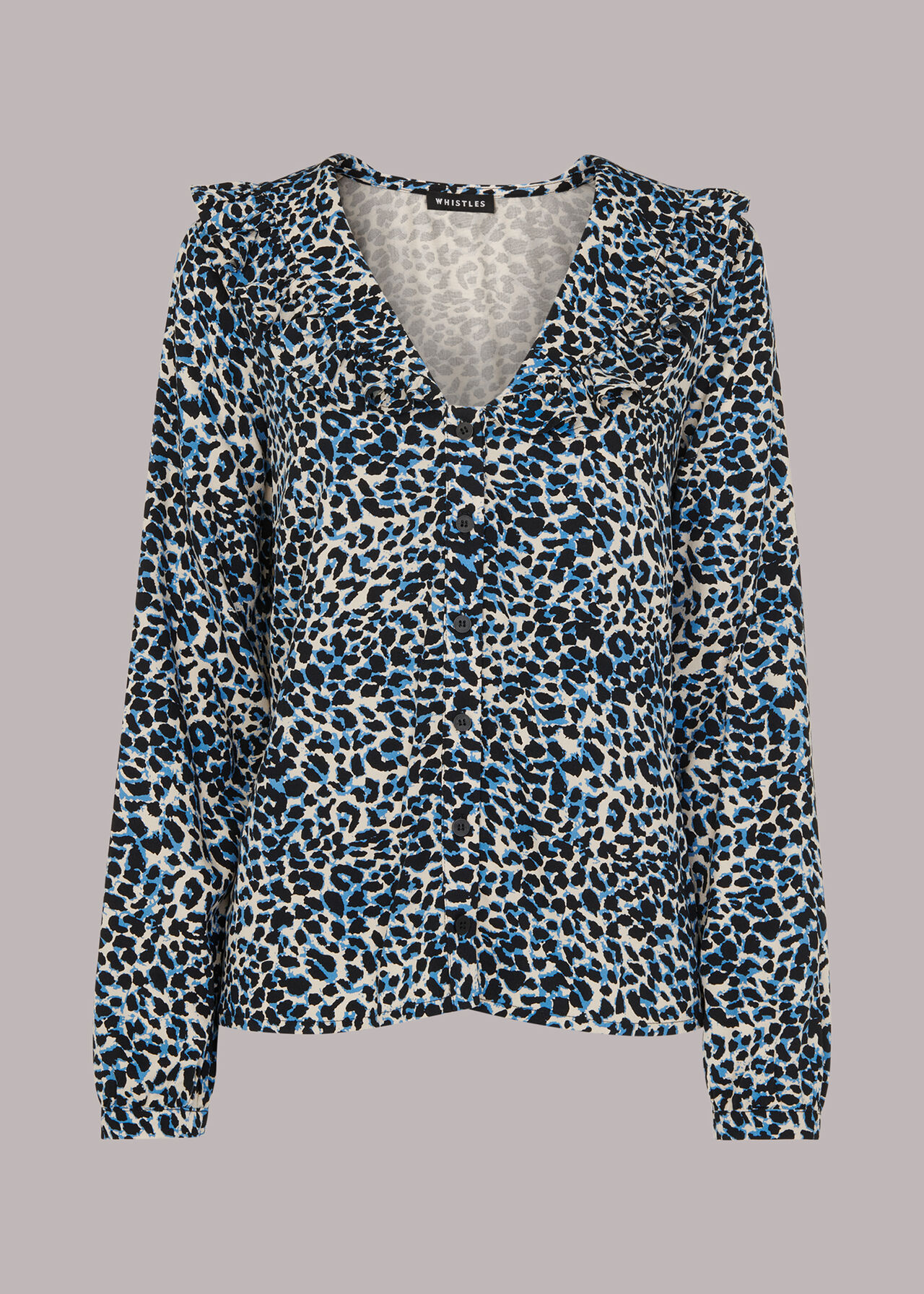 Abstract Cheetah Lenny Collar